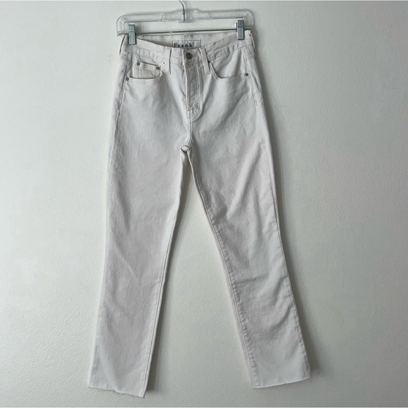 Frank & Eileen Cork Everyday Jean Size 26 White Natural Scour Color - Picture 2 of 9
